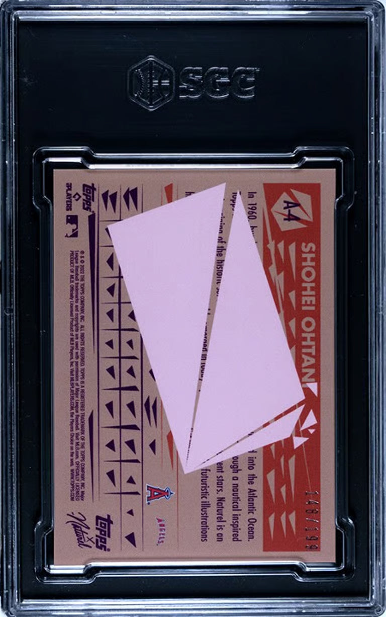 2022 Topps X Naturel Shohei Ohtani Limited 148/199! SGC 9!
