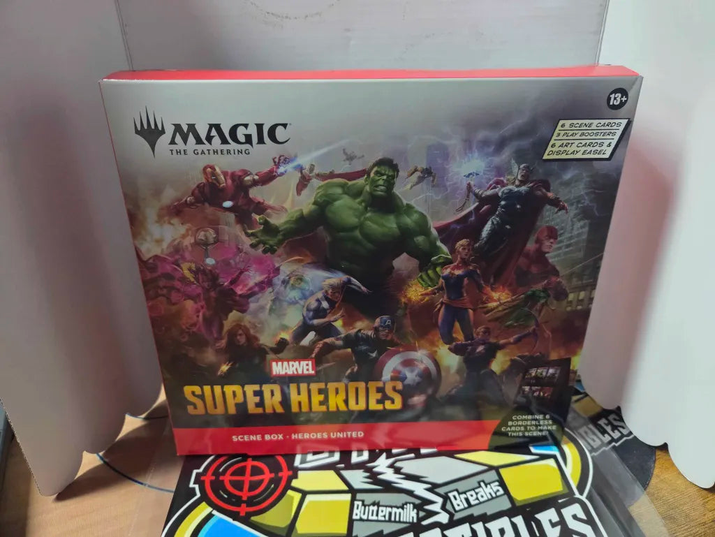 Magic the Gathering Marvel Super Heroes Scene Box