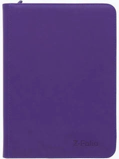 Arcane Fortress 9-Pocket Zipper Binder PURPLE