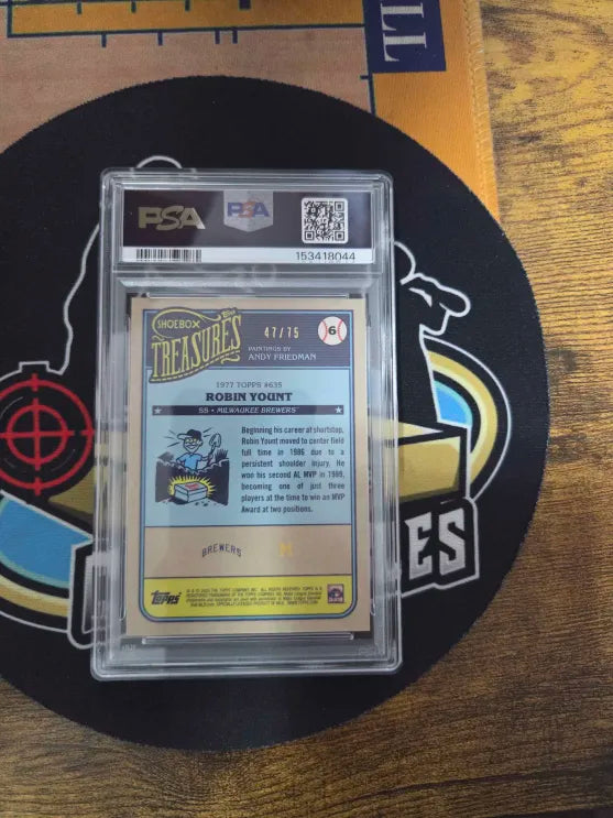 2025 TOPPS 47/75 Robin Yount PSA 9