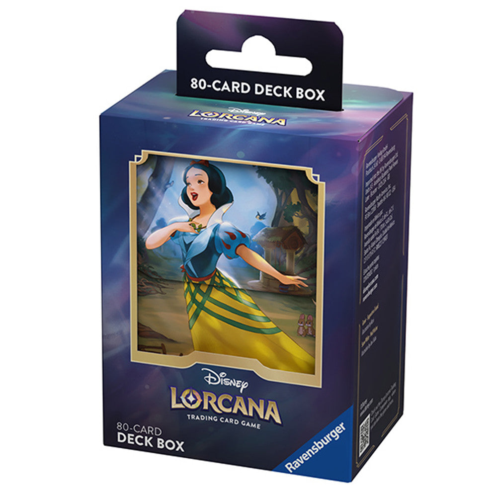 Lorcana Deck Box Ursula's Return. Snow White.