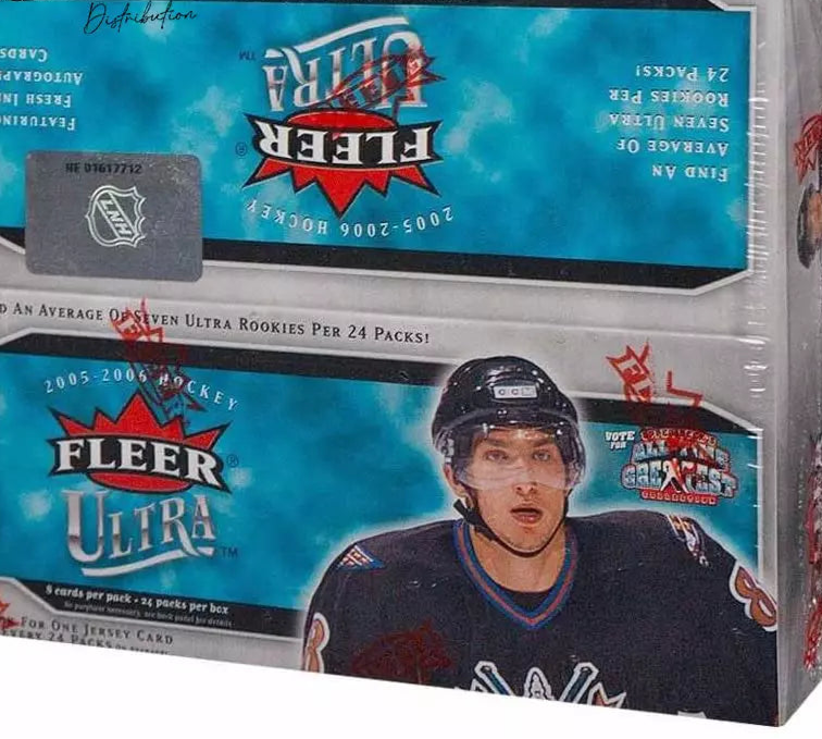 2005-06 Fleer Ultra Hockey 24 Pack Retail Box. Factory Sealed.