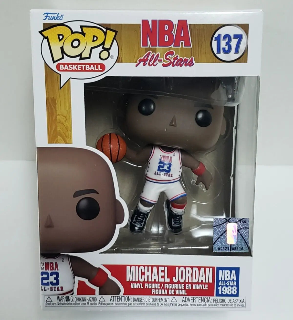 Funko Pop Basketball NBA All Stars Michael Jordan #137. New.