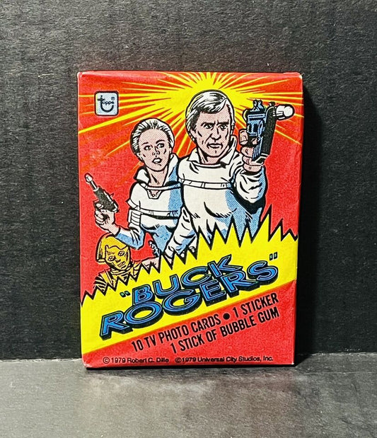 1978 BUCK ROGERS TV PHOTO CARDS Topps Wax Pack. New.