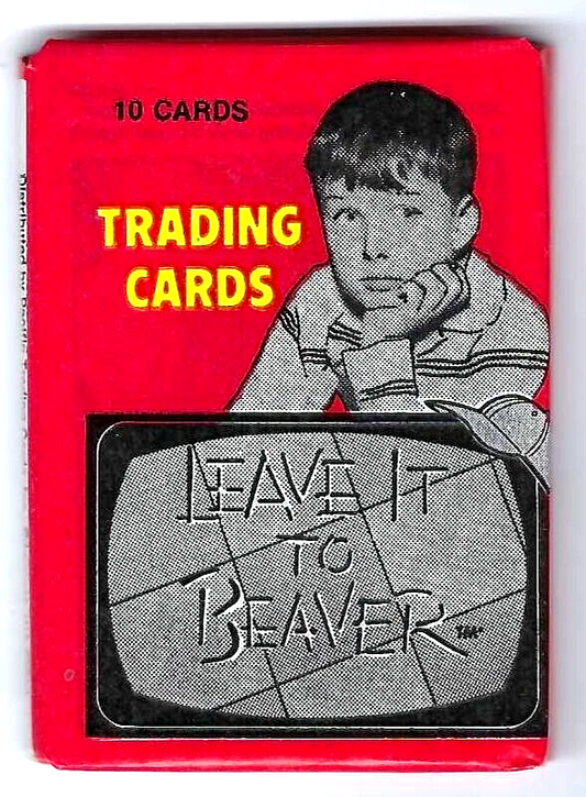 Leave it to Beaver Sealed Wax Pack 1983 Pacific Cards. New.