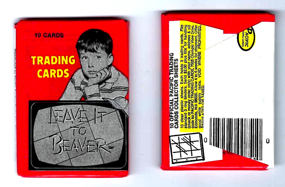 Leave it to Beaver Sealed Wax Pack 1983 Pacific Cards. New.