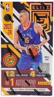 2023/24 Panini Donruss Elite Basketball International Hobby Box. New. 1 Auto!