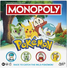 Pokemon Monopoly Board Game. New.