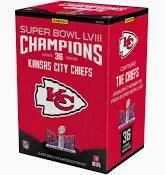 2024 Panini Super Bowl LVlll Champions Kansas City Chiefs Blaster Box! New.