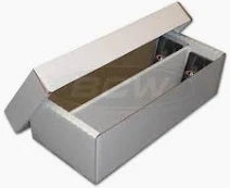 Shoebox Card Storage 2 Row Regular Height. New.