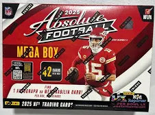 2025 Absolute Hobby NFL Mega Box. New.