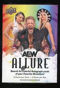 2024 AEW Allure Wrestling Blaster Box. Upper Deck. New.