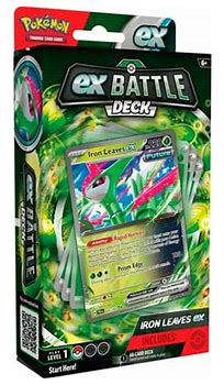 Pokemon Iron Leaves ex Battle Deck. New.