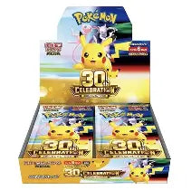 Pokemon Japanese 30th Anniversary Celebration Sealed Booster Box. New.