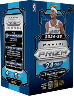 2024-25 Panini PRIZM Basketball NBA Blaster Box. New.