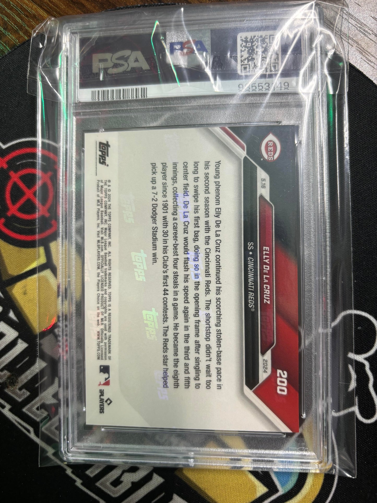 2024 Topps Now Elly De La Cruz RC #200 PSA 10!