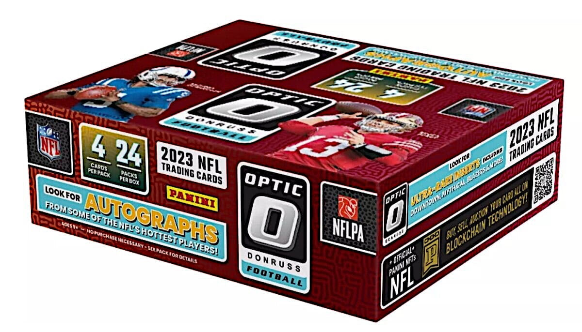 2023 Panini Donruss Optic Football 24-Pack Retail Box. New.