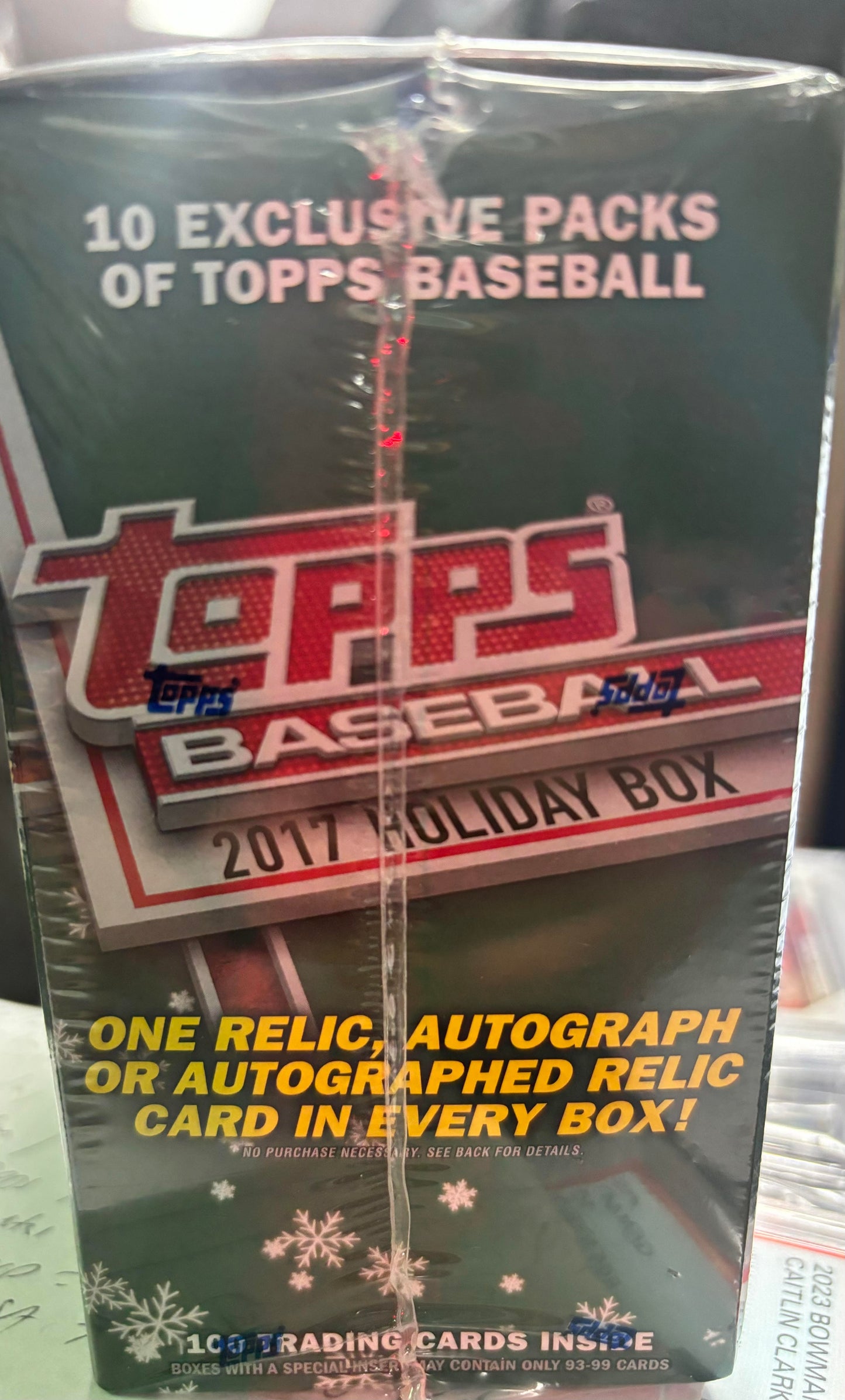 2017 Topps Holiday MLB Sealed Box! New! Judge / Bellinger RC!