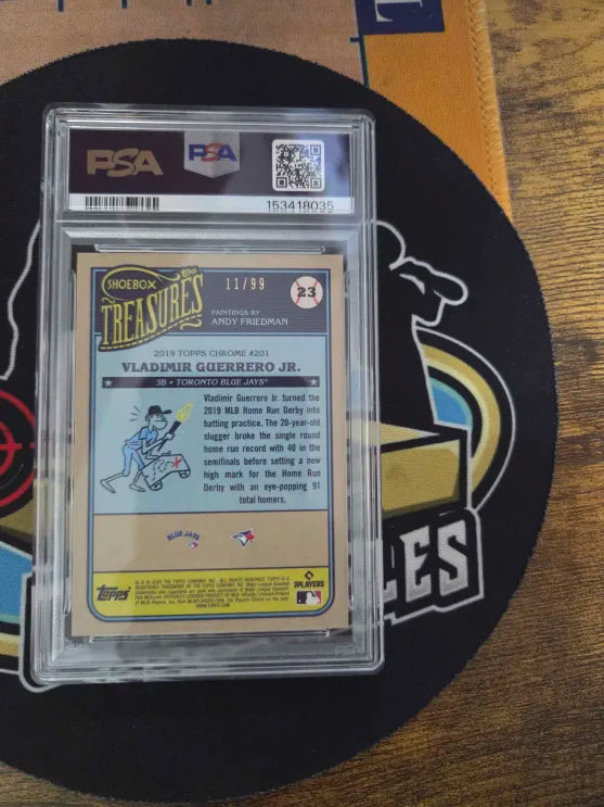 2025 TOPPS 11/99 Vladimir Guerrero Jr. PSA Gem Mint 10