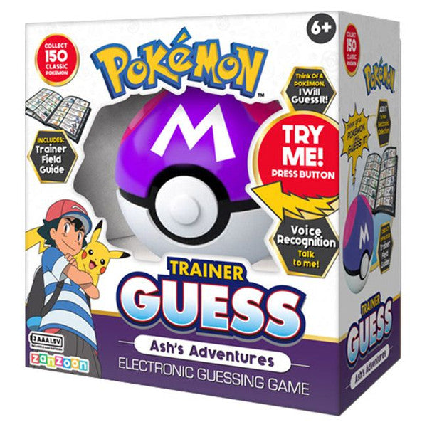 Pokémon Trainer Guess: Ash's Adventures. New.