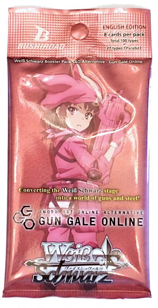 Weiss Schwarz Gun Gale Online Booster Pack. English Edition. SAO Alternative.