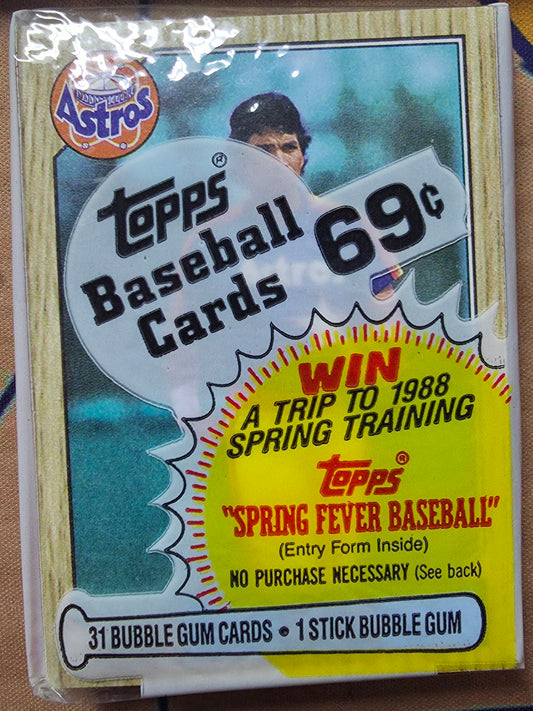 TOPPS BASEBALL SPRING FEVER BASEBALL