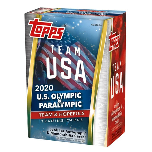 2020 Topps Team USA Olympic & Paralympic Blaster Box