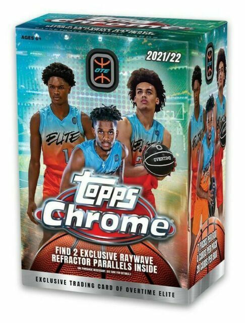 2021-22 Topps Chrome OTE Basketball Blaster Box