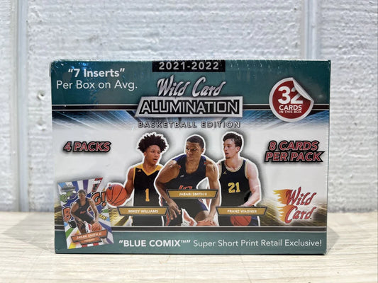 2021-22 Wild Card Alumination Basketball Blaster Box