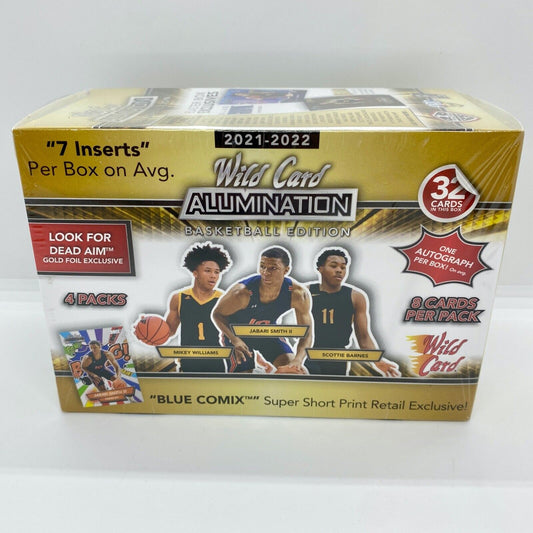 2021-22 Wild Card Alumination Basketball Mega Box