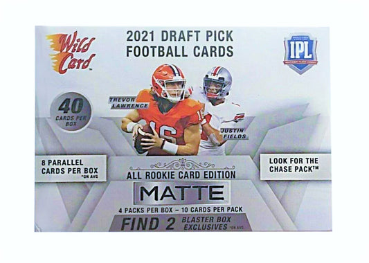 2021 IPL Matte All Rookie Draft Picks Football Blaster Box