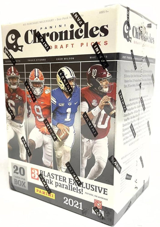2021 Panini Chronicles Draft Picks Football Blaster Box