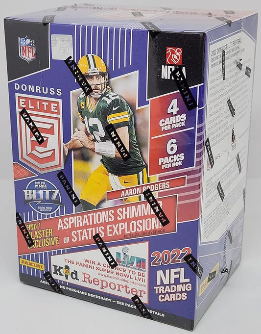 2022 Donruss Elite Football Blaster Box