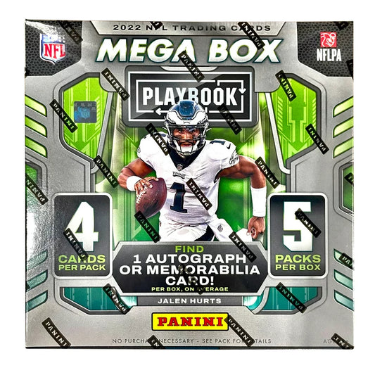 2022 Panini Playbook Football Mega Box