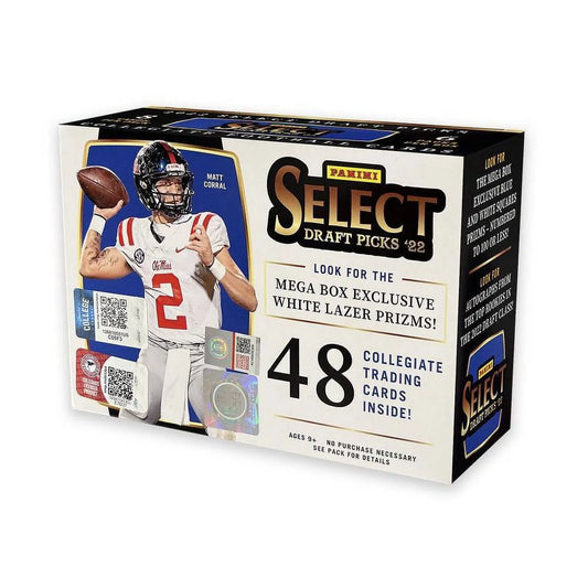 2022 Panini Select Draft Picks Football Mega Box. New.