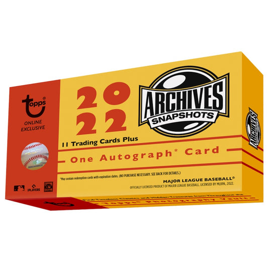 2022 Topps Archives Snapshots Box