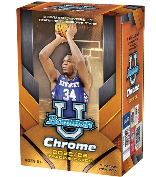 2022-23 Bowman U Chrome Basketball Blaster Box
