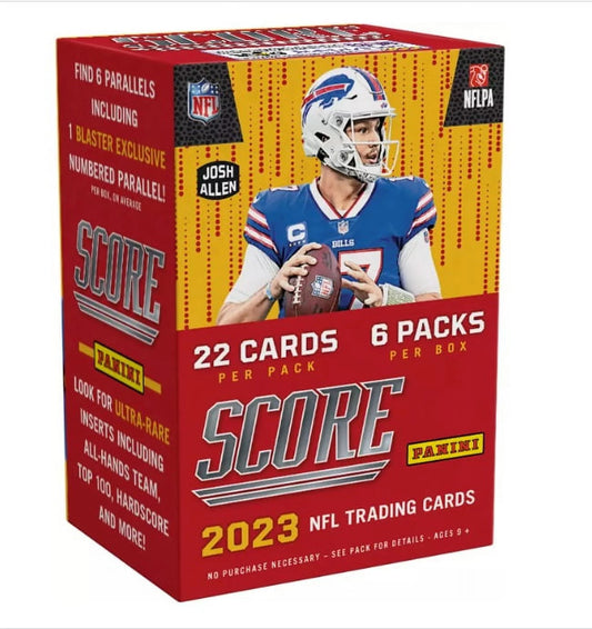 2023 Panini Score Football Blaster Box