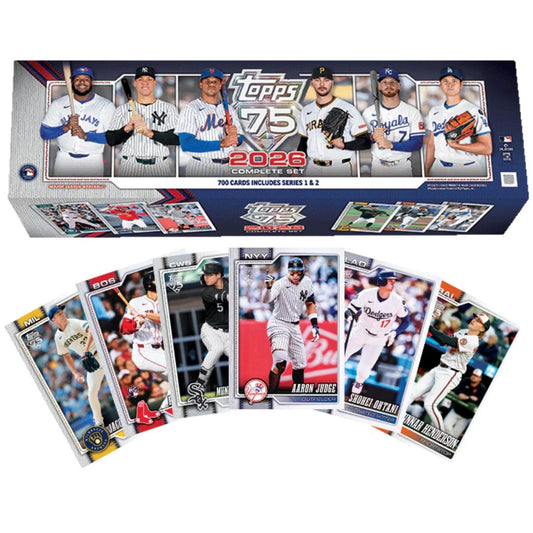 2026 TOPPS 75 Complete Set