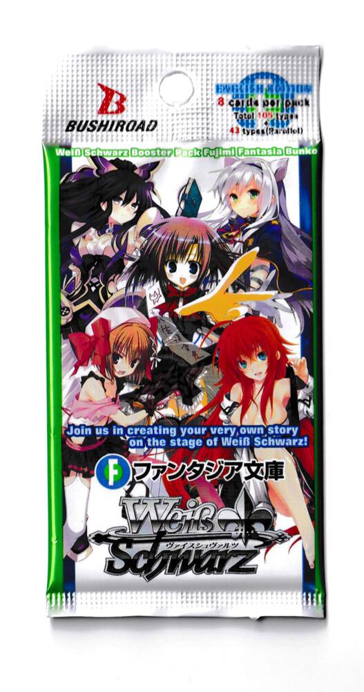 Weiss Schwarz Fujimi Fantasia Bunko Booster Pack -  New. Read description