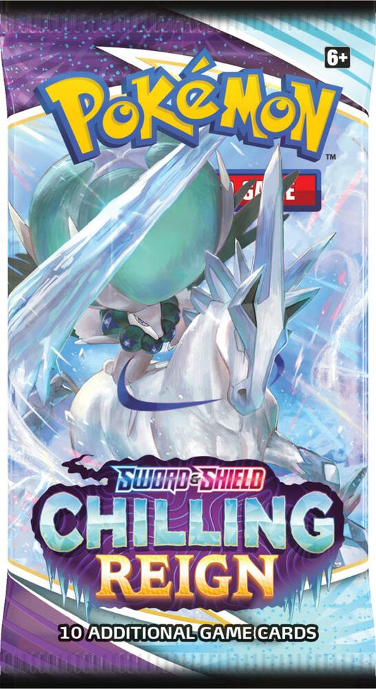 Pokemon Chilling Reign Booster Pack.  English. New.