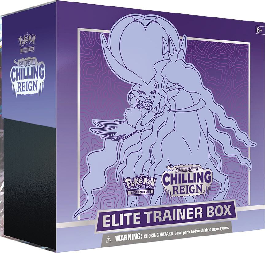 Pokemon Chilling Reign Elite Trainer Box [Shadow Rider Calyrex] -New.