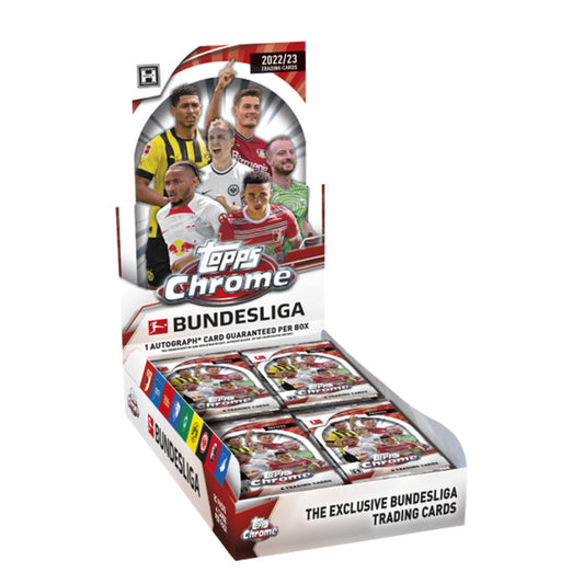 2022/23 Topps Chrome Bundesliga Soccer Hobby Box. New.