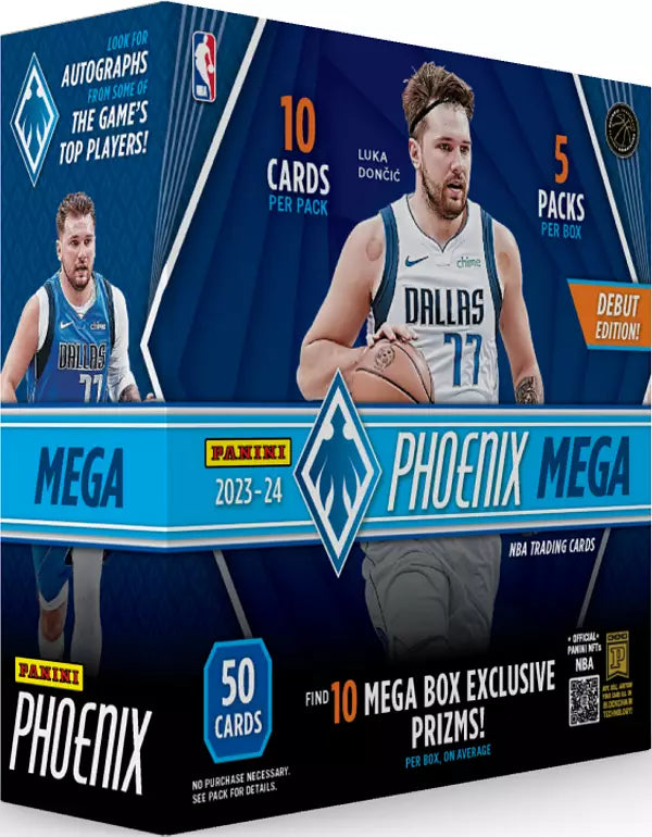 2023-24 Panini Phoenix NBA Mega Box! DEBUT EDITION! New.