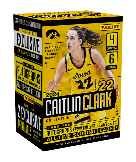 2024 Panini Caitlin Clark NIL Collection Trading Card Box (Hobby Blaster).
