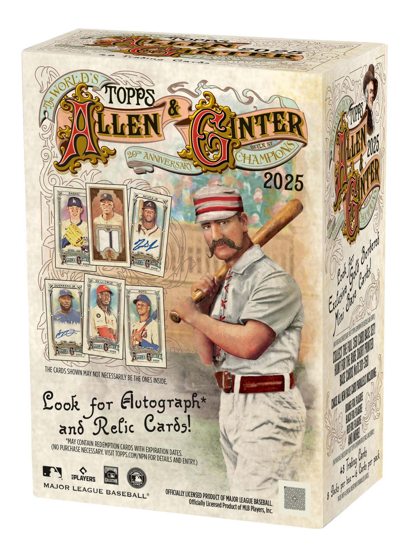 2025 Topps MLB-ALLEN & GINTER Hobby Blaster Box. New.