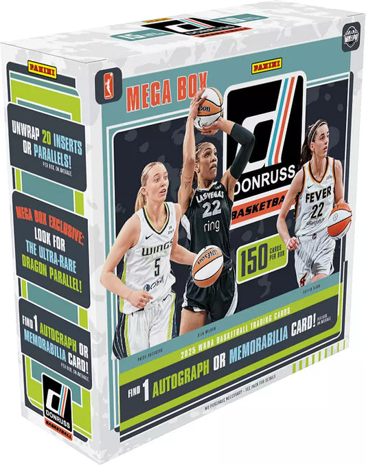 2025 Panini WNBA Donruss Mega Box. New.