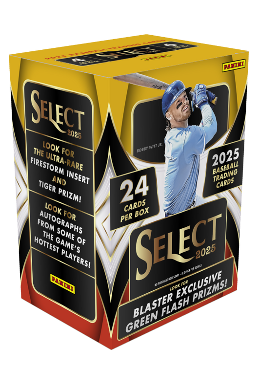 2025 Panini Select Baseball Trading Card Box (Hobby Blaster). New. See limits.