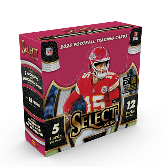 2025 Panini Select NFL Trading Card Box (Hobby). New.
