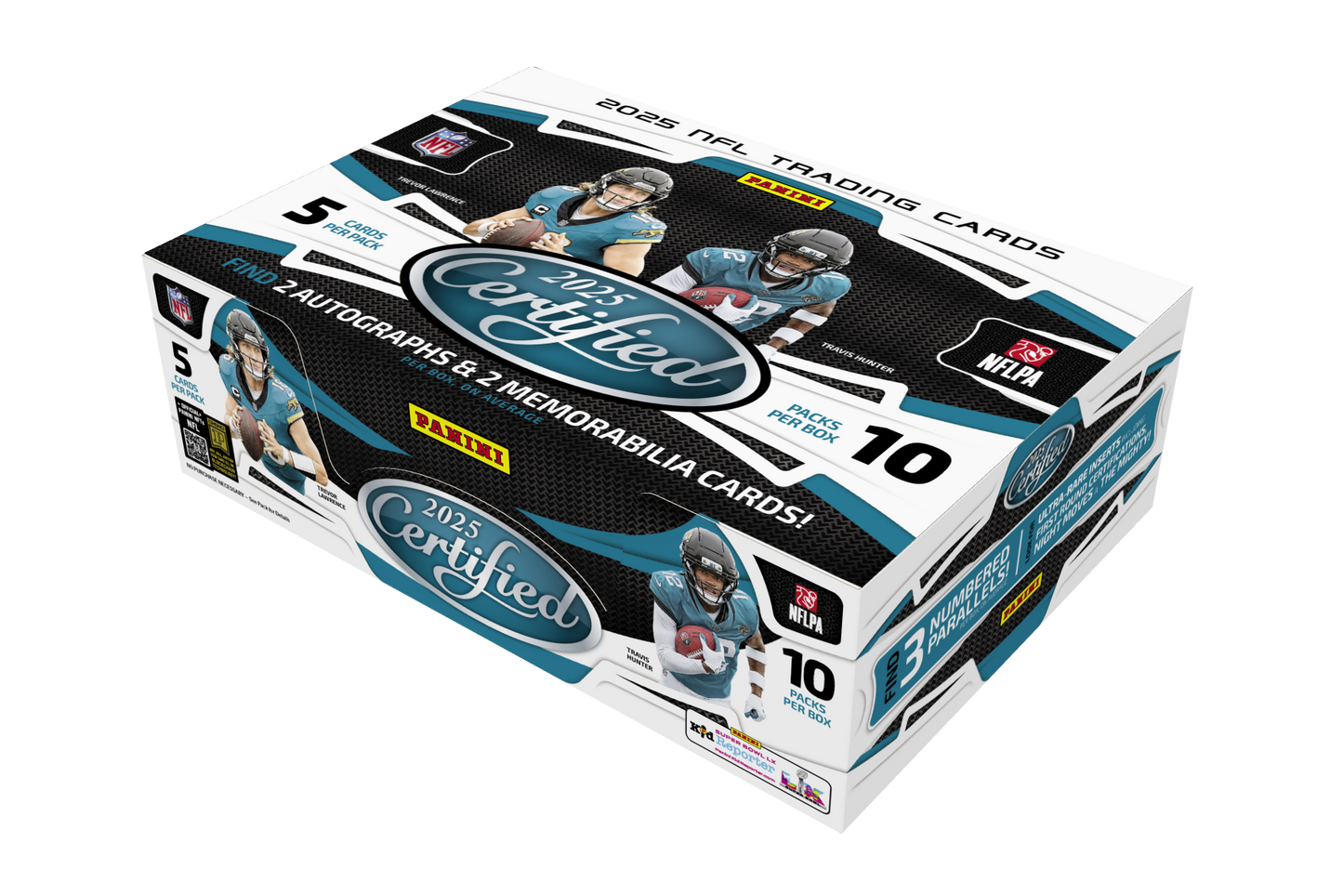 2025 Panini Certified NFL Hobby Box